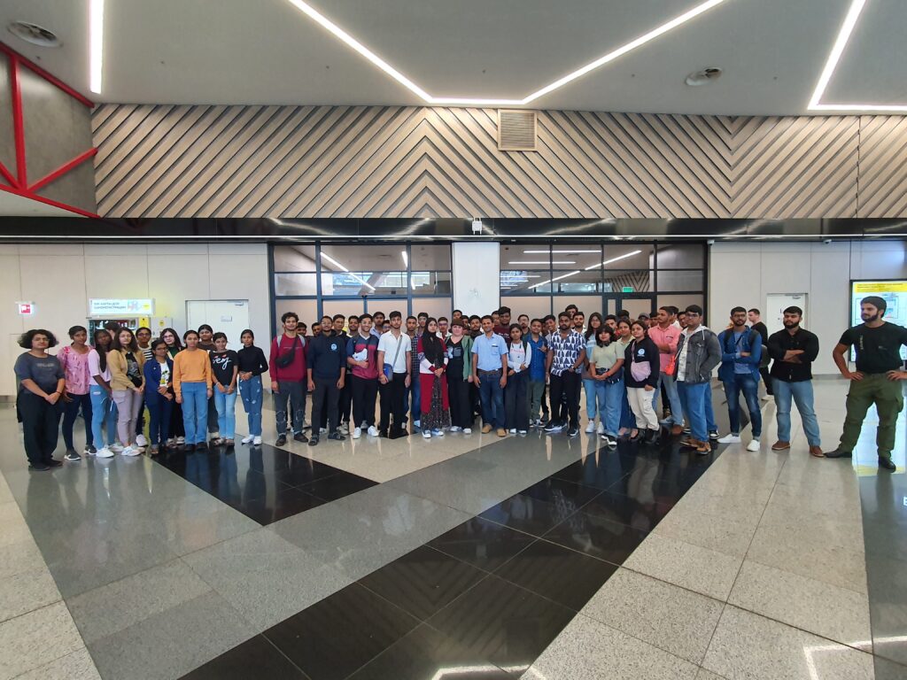 10 Group photo at Moscow airport after landing